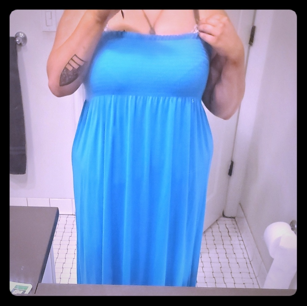 Light Blue Maxi Dress